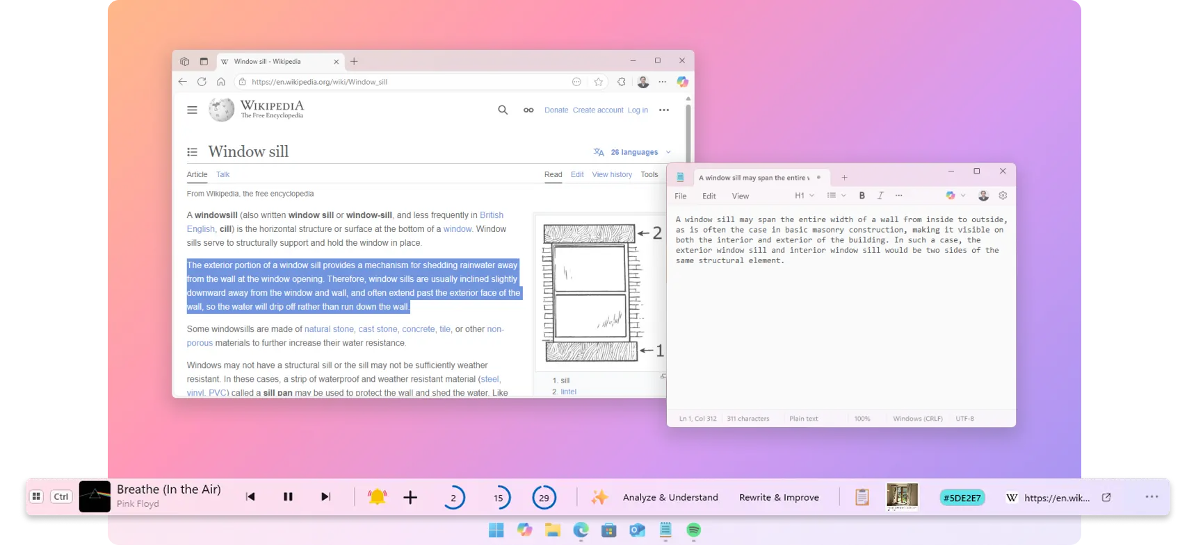 WindowSill presentation